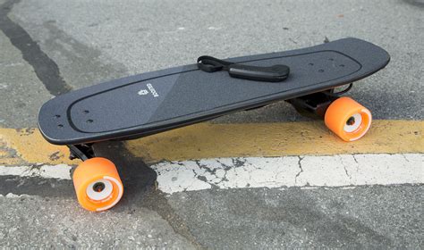 boosted's electric longboard.